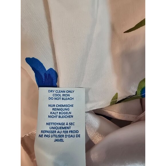 Boden Womens Sleeveless Floral‎ Midi Dress V-Neckline Pleated Bodice Size US 4 - Picture 8 of 16